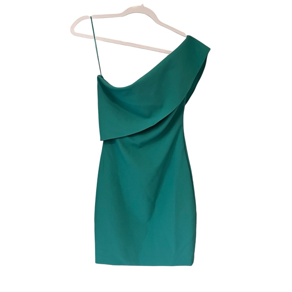 Revolve X Likely Driggs Strapless/One Shoulder Mini Dress, Sz 0 - Picture 4 of 16